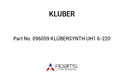 096059 KLÜBERSYNTH UH1 6-220