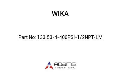 133.53-4-400PSI-1/2NPT-LM