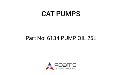 6134 PUMP OIL 25L