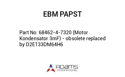 68462-4-7320 (Motor Kondensator 3mF) - obsolete replaced by D2E133DM64H6