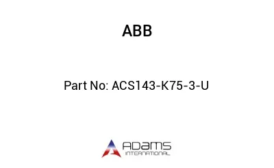ACS143-K75-3-U