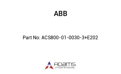 ACS800-01-0030-3+E202