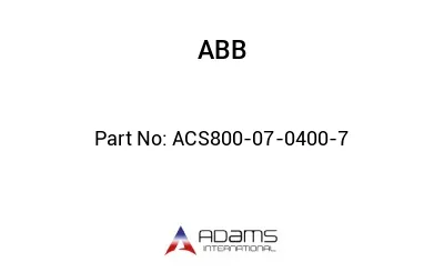 ACS800-07-0400-7