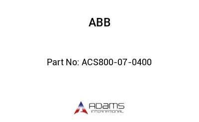 ACS800-07-0400