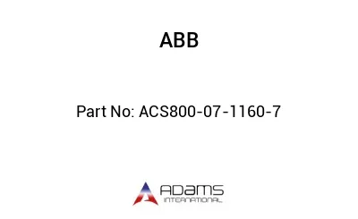 ACS800-07-1160-7