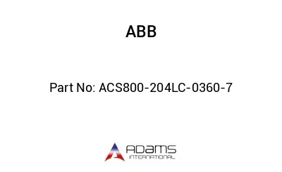 ACS800-204LC-0360-7