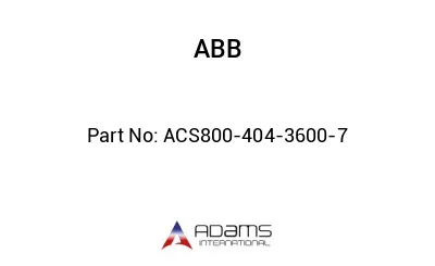 ACS800-404-3600-7