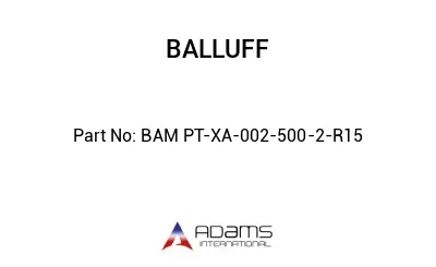 BAM PT-XA-002-500-2-R15									