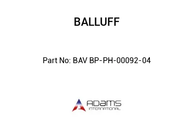 BAV BP-PH-00092-04									