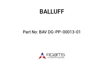 BAV DG-PP-00013-01									