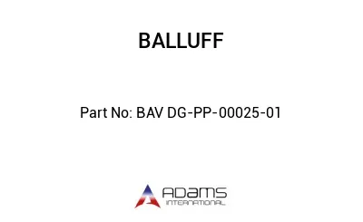 BAV DG-PP-00025-01									