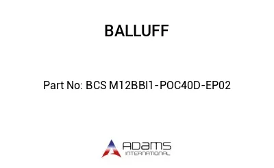 BCS M12BBI1-POC40D-EP02									