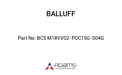 BCS M18VVG2-POC15G-S04G									