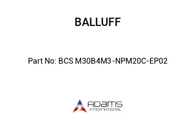 BCS M30B4M3-NPM20C-EP02									