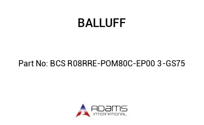 BCS R08RRE-POM80C-EP00	3-GS75								