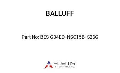 BES G04ED-NSC15B-S26G									