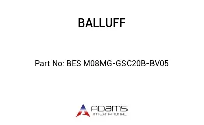 BES M08MG-GSC20B-BV05