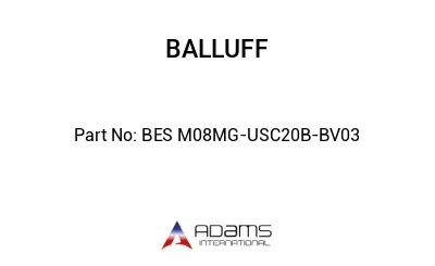 BES M08MG-USC20B-BV03