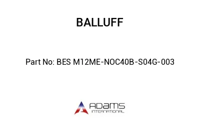 BES M12ME-NOC40B-S04G-003