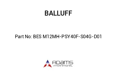 BES M12MH-PSY40F-S04G-D01									