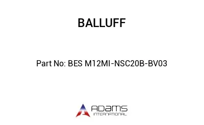 BES M12MI-NSC20B-BV03