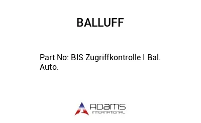 BIS Zugriffkontrolle I Bal. Auto.									