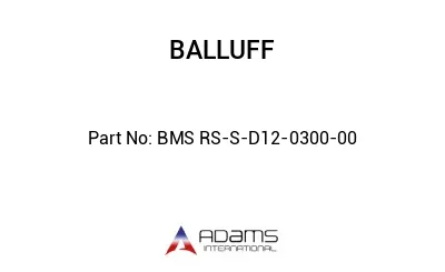 BMS RS-S-D12-0300-00									