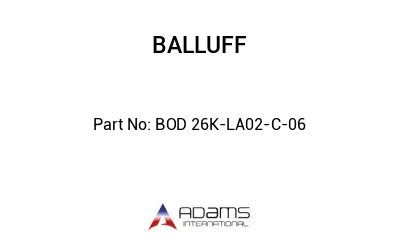 BOD 26K-LA02-C-06									