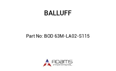BOD 63M-LA02-S115									