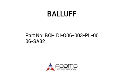 BOH DI-Q06-003-PL-00	06-SA32								