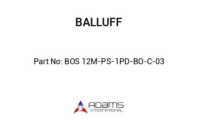 BOS 12M-PS-1PD-BO-C-03									