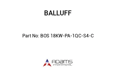 BOS 18KW-PA-1QC-S4-C									