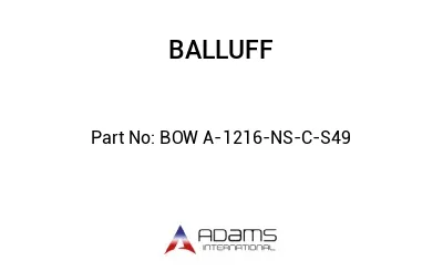 BOW A-1216-NS-C-S49									