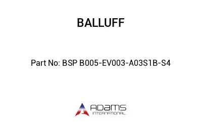 BSP B005-EV003-A03S1B-S4									