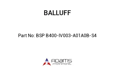 BSP B400-IV003-A01A0B-S4									