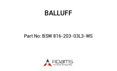 BSW 816-203-03L3-WS									
