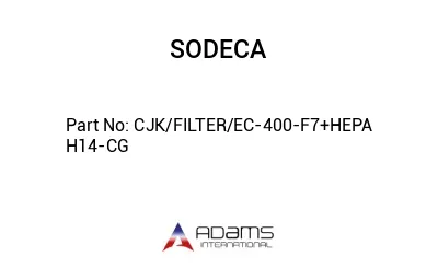 CJK/FILTER/EC-400-F7+HEPA H14-CG