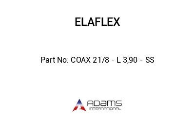 COAX 21/8 - L 3,90 - SS