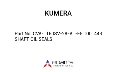 CVA-1160SV-28-A1-E5 1001443 SHAFT OIL SEALS