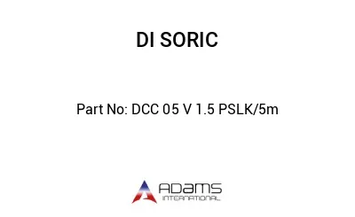 DCC 05 V 1.5 PSLK/5m