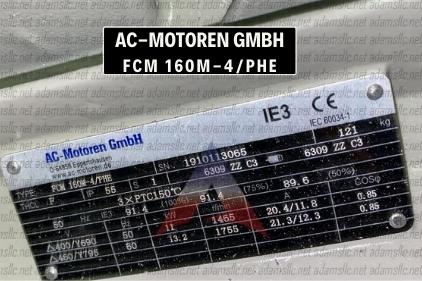 FCM 160M-4/PHE AC-Motoren fan blade frame size 160