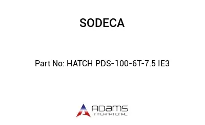 HATCH PDS-100-6T-7.5 IE3