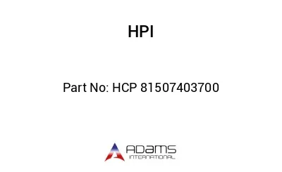 HCP 81507403700