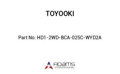 HD1-2WD-BCA-025C-WYD2A