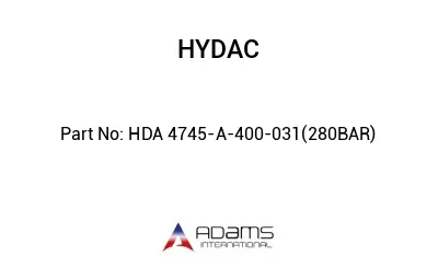 HDA 4745-A-400-031(280BAR)