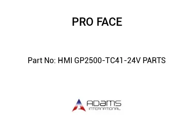 HMI GP2500-TC41-24V PARTS