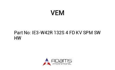 IE3-W42R 132S 4 FD KV SPM SW HW