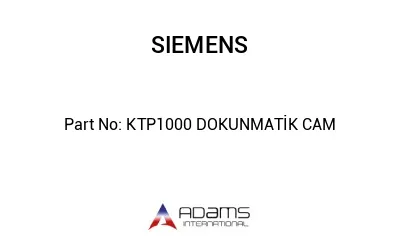 KTP1000 DOKUNMATİK CAM