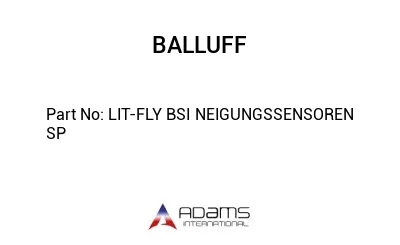 LIT-FLY BSI NEIGUNGSSENSOREN SP									