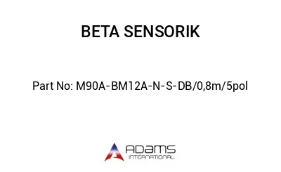 M90A-BM12A-N-S-DB/0,8m/5pol